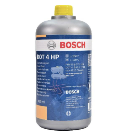 Рідина гальмівна DOT4 HP 1л (вир-во Bosch)